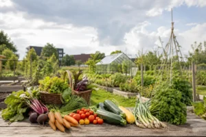 Gezond eten uit eigen moestuin bij Naturij in Drachten