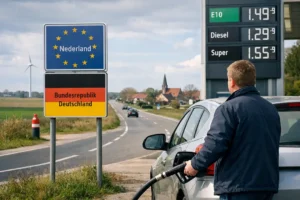 Goedkoper tanken in Duitsland: wanneer loont het voor automobilisten in Friesland?