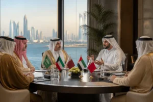 Golfstaten en Verenigde Arabische Emiraten discussiëren over gezamenlijke aanpak tegen Iran