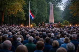 Grote opkomst bij 4 mei-herdenking in Buitenpost