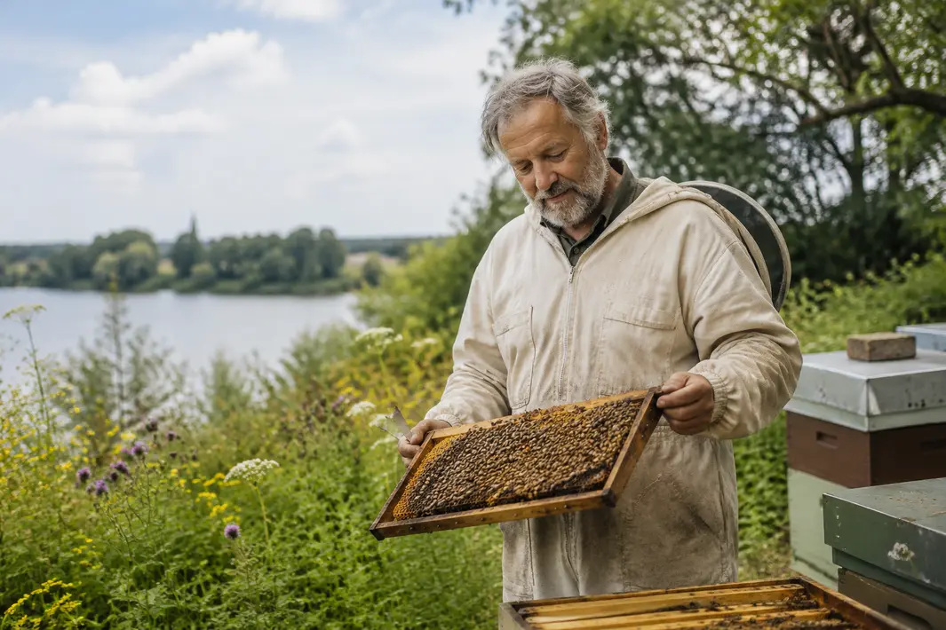 Imker uit Paterswolde deelt passie voor bijen en natuur