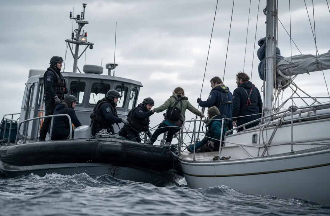 Israël deelt beelden van harde behandeling van activisten tijdens maritieme actie