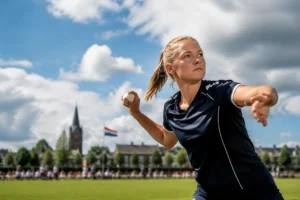 Jonge kaatser Noëlle Hiddinga maakt indruk en behoudt zelfvertrouwen