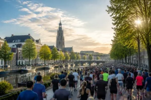 Loop Leeuwarden trekt 14.000 deelnemers en wordt als geslaagd ervaren