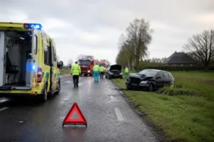 Meerdere gewonden bij ongelukken in Ryptsjerk en Vegelinsoord
