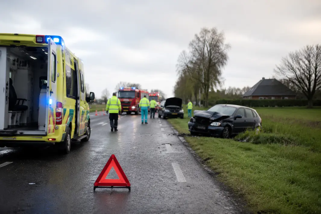 Meerdere gewonden bij ongelukken in Ryptsjerk en Vegelinsoord