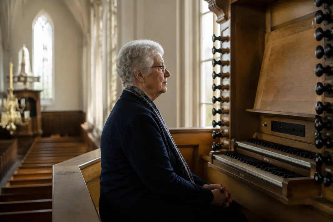Na 75 jaar stopt vaste organiste in Minnertsga met bespelen orgel