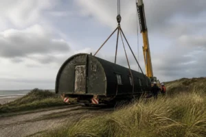 Oorlogsbarak uit Tweede Wereldoorlog krijgt nieuwe plek op Schiermonnikoog