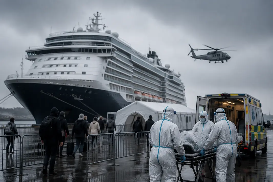 Passagiers cruiseschip mogelijk besmet met hantavirus, evacuatie gepland