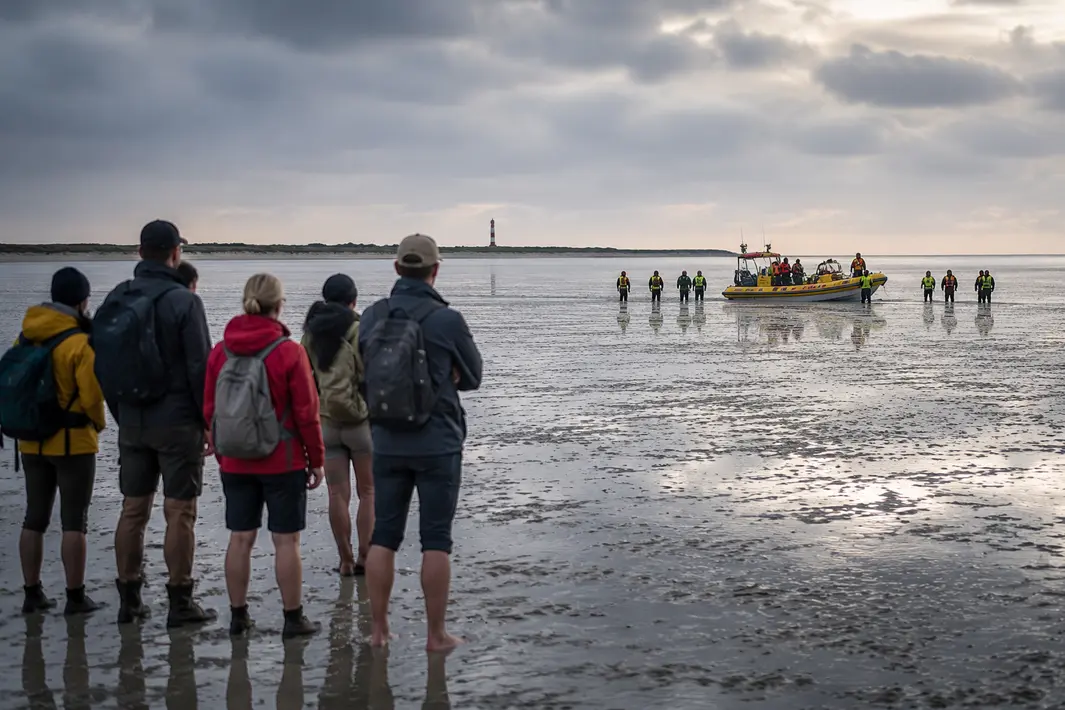 Reddingsactie op Wad bij Ameland zorgt voor opschudding onder wadloopgidsen