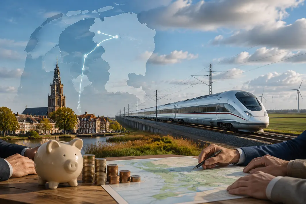 Regio Noord-Nederland bereid bijdrage voor financiering Lelylijn te leveren