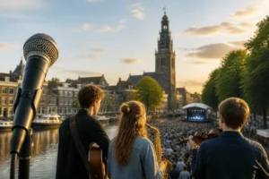 Speciale talenten van Sneek openen Bevrijdingsfestival in Leeuwarden
