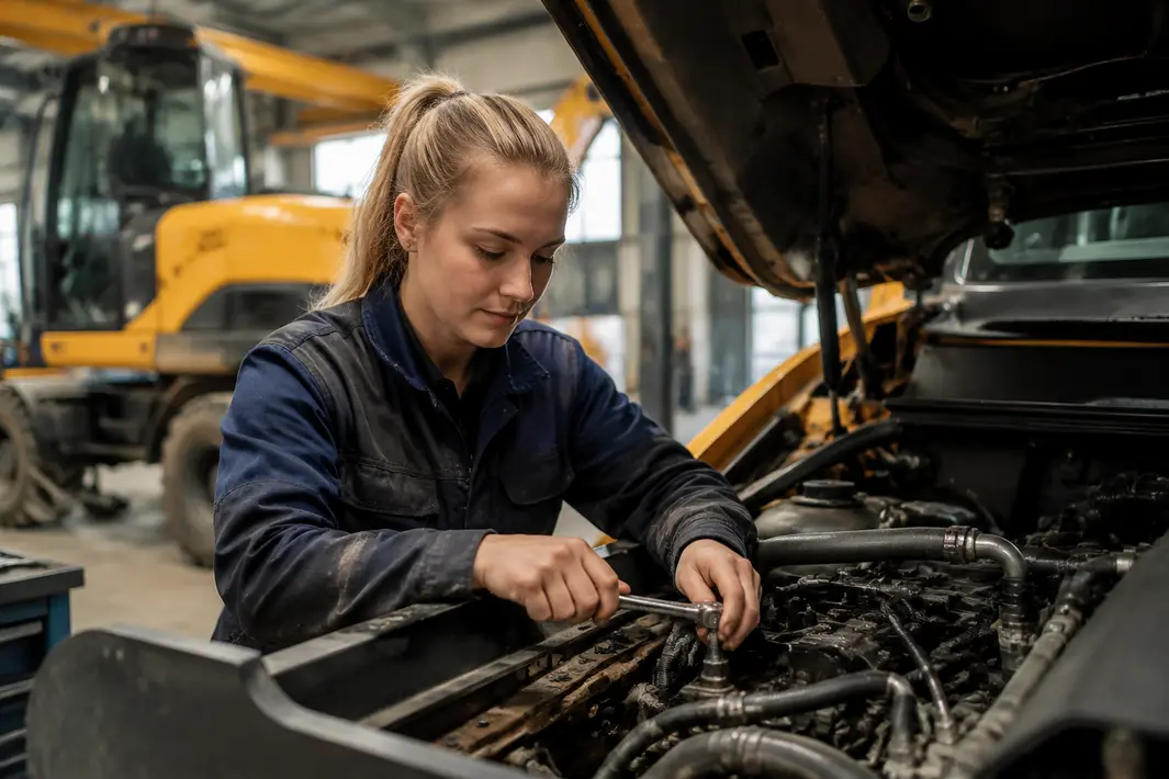 Technicus mobiele werktuigen Amber uit Hommerts naar finale WorldSkills in Shanghai