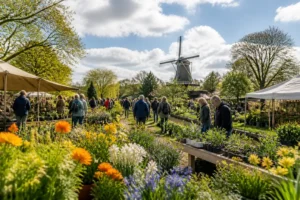 Veel activiteiten tijdens drukbezochte voorjaarsmarkt op De Kruidhof