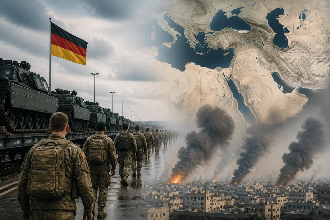 Verplaatsing van duizenden militairen uit Duitsland en toenemende spanningen in het Midden-Oosten