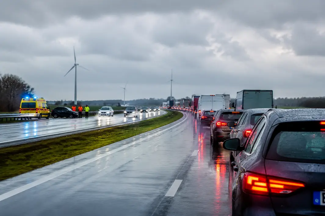 Vertragingen op A7 en A31 door verkeersongevallen in Friesland