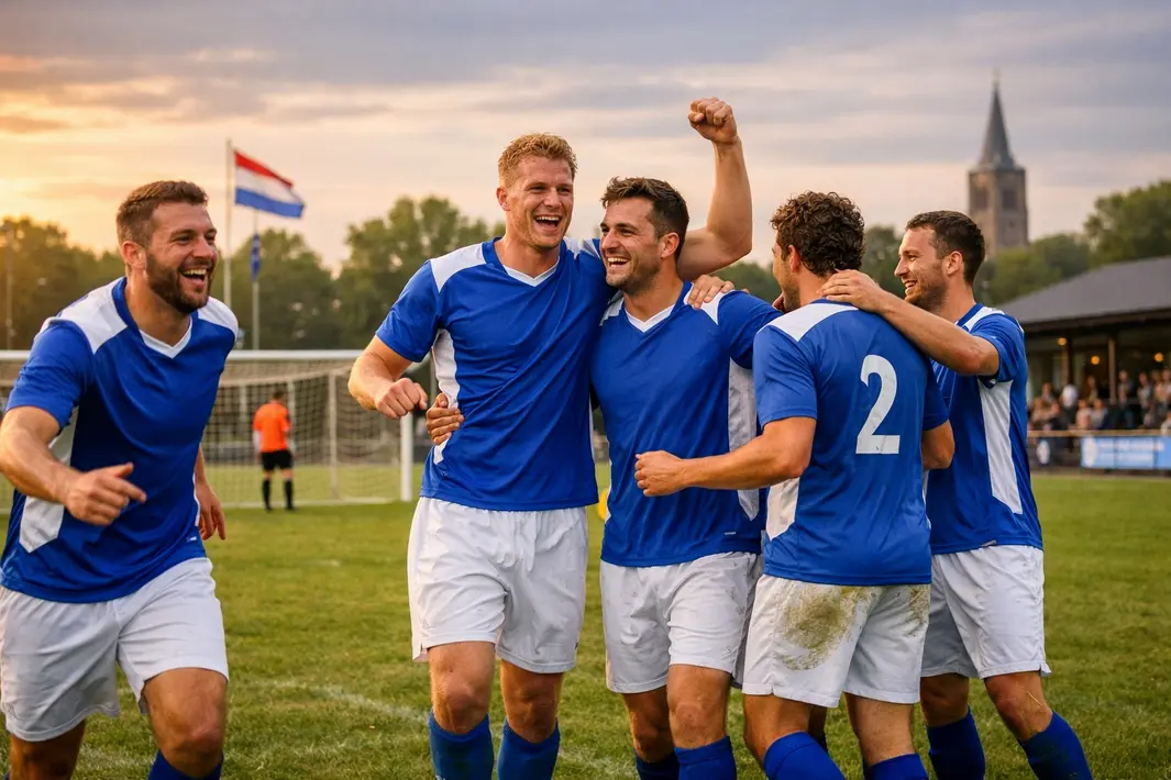 Vriendenteam IJVC boekt snelle opmars naar tweede klasse