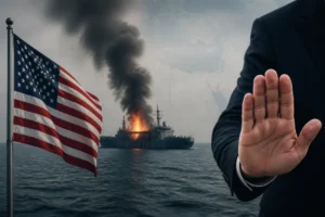 VS ontkennen betrokkenheid bij aanval op Amerikaans schip in het Midden-Oosten