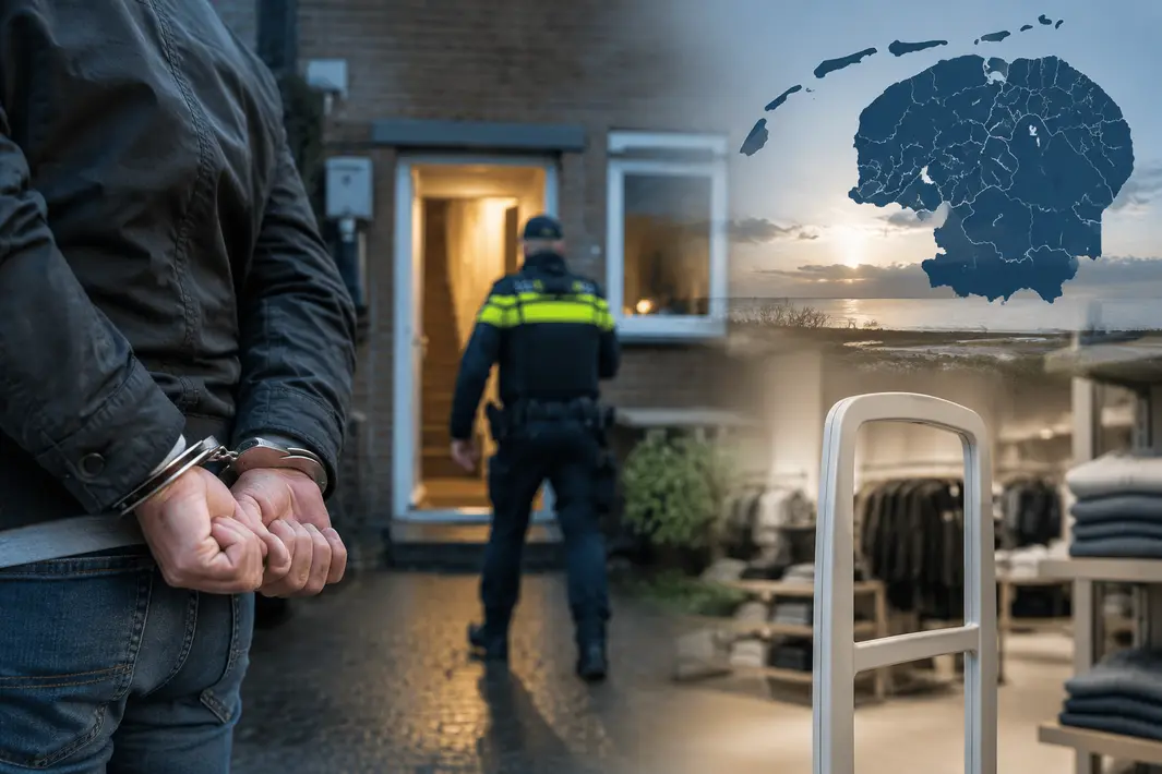 Winkeldiefstallen en woningonderzoeken in Friesland leiden tot aanhoudingen en sluitingen