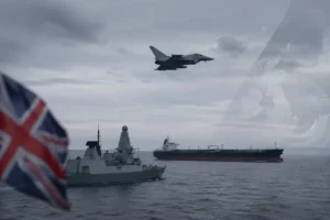 Britse strijdkrachten onderscheppen Russische tanker, richten zich op financiering oorlog