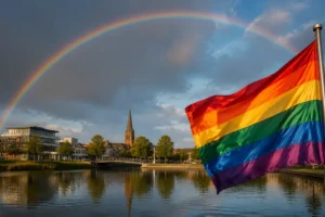 Eerste regenboogfeest vergroot zichtbaarheid queer community in Drachten