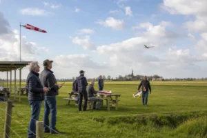 Modelvliegclub in Leeuwarden viert 75-jarig bestaan