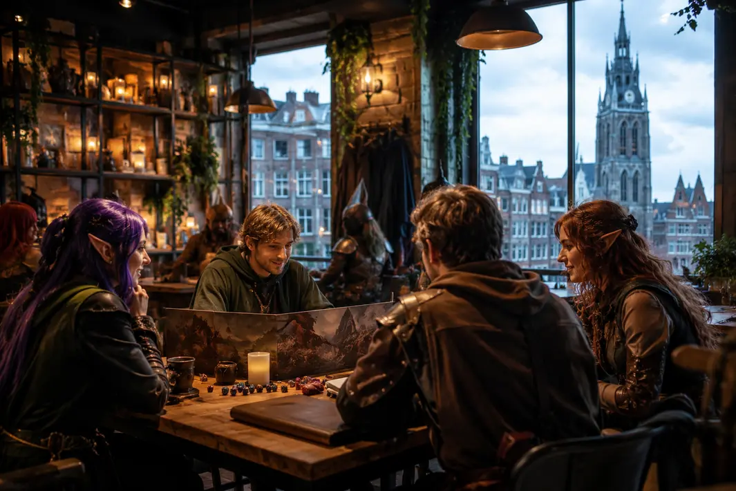 Nieuw fantasycafé opent in Leeuwarden voor liefhebbers van cosplay en Dungeons & Dragons
