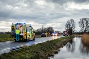 Ongevallen bij Terherne en Feanwâlden leiden tot hulpverlening