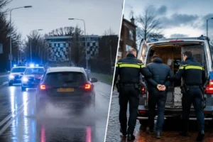 Politieachtervolging in Drachten en drie arrestaties na conflict in Burgum