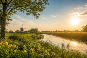 Temperaturen stijgen na een droge zondag naar zomerse waarden