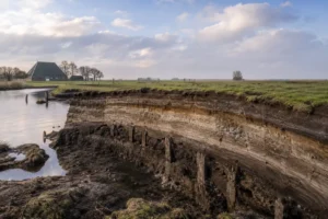 Verzakkingen en mysterieuze bodemstructuren in Friesland in de schijnwerpers