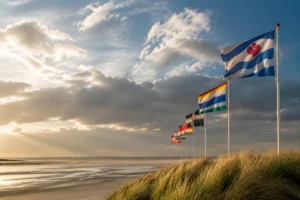 Vlaggen op de Wadden met opvallende symboliek: een blik op betekenis en context