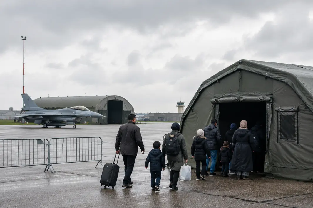 Vluchtelingenopvang bij Leeuwarder vliegbasis officieel toegestaan
